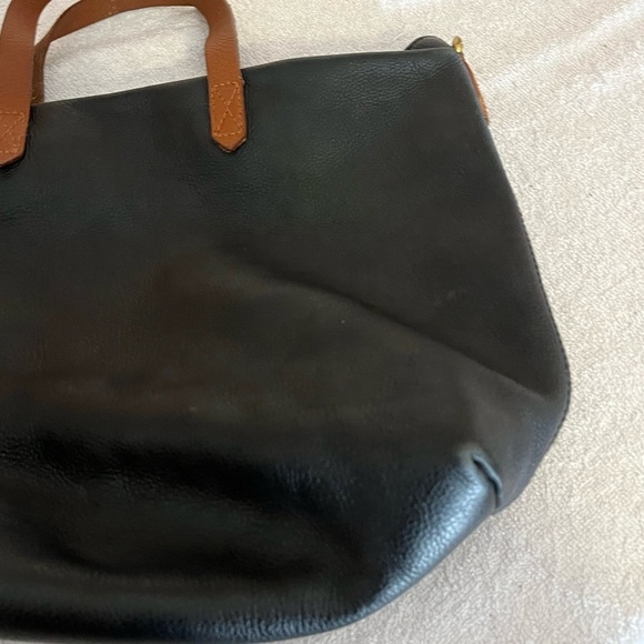 Madewell Black Leather Imperfection
 Bag - Picture 4 of 10